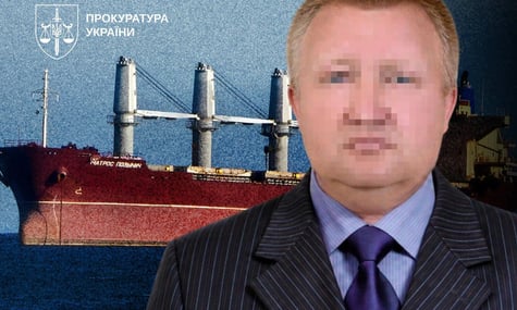 Уперше в Україні вивезення краденого зерна кваліфікували як воєнний злочин. Підозрюваний — російський капітан