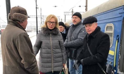 Омбудсмен Денісова приїхала до Москви: намагатиметься потрапити на суд у справі моряків