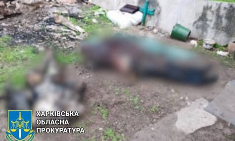 В Харьковской области нашли замученные и сожженные оккупантами тела двух человек