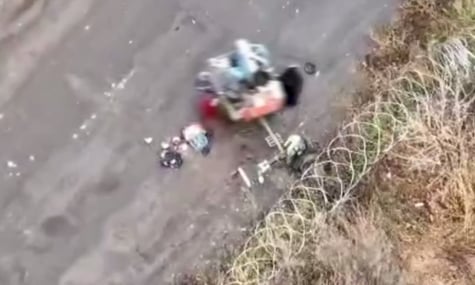 Цивільні, які загинули від російського дрона на Харківщині, намагались евакуюватися. Удар по них був навмисним — ДШВ