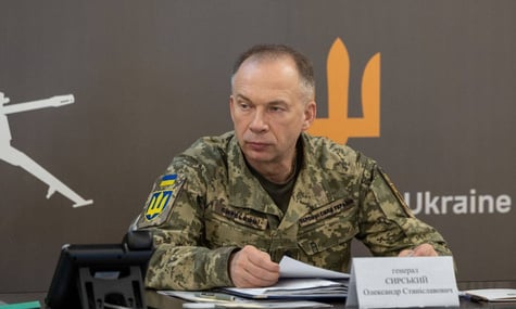 Сирський: Скупчення військових у навчальних центрах та на полігонах — заборонене. Там створюють нові укриття
