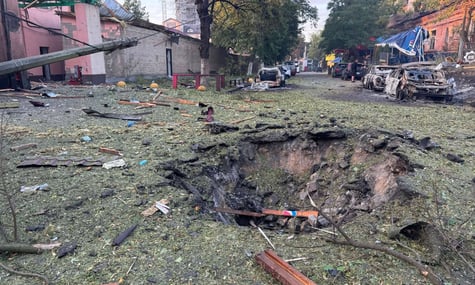 Востаннє — рівно рік тому. російська атака на Київ пошкодила головну мечеть Духовного управління мусульман України