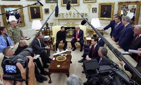 Zelenskyy and Trump hold press conference at White House. Highlights