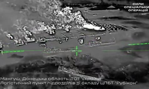 ССО вдарили по базі засекреченого російського центру БпЛА «Рубікон» під Маріуполем