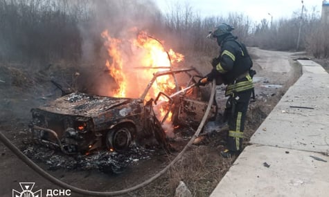 росіяни дроном атакували авто з працівниками Слов'янської ТЕС: загинули троє людей