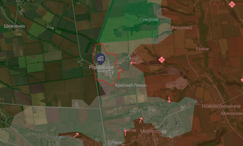 Військові рф користуються туманом для проривів у Родинське, Сили оборони стримують штурми