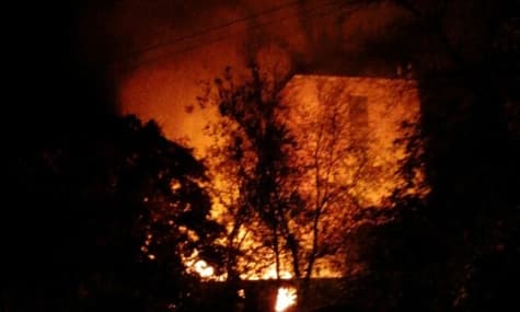 В окупованому Донецьку сталася пожежа в будівлі Гірничого технікуму