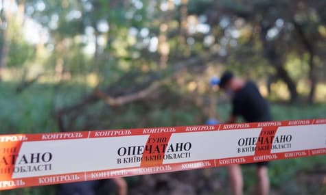 Біля колишніх позицій росіян на Київщині знайшли тіло закатованого цивільного