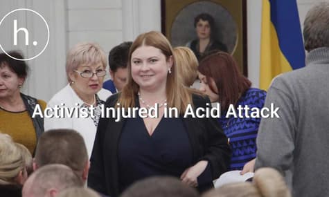 UPDATED: Police May Be Involved in Acid Attack on Kherson Activist