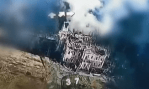 Обстріл палацу Харитоненка на Сумщині