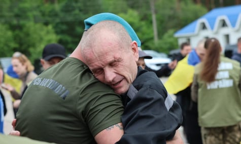 До України з російського полону повернули ще одну групу важкопоранених та тяжкохворих військових