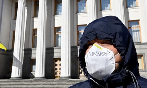 Ukraine's Count of COVID-19 Cases Exceeds 18,000