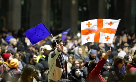 У Грузії — третій день протестів. Мітингувальники закликають звільнити політв'язнів