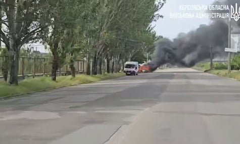 Війська рф обстріляли Херсонщину: є загиблий, постраждали соцпрацівники, пошкоджений вокзал