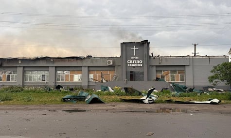 Наслідки російського удару по Балаклії на Харківщині