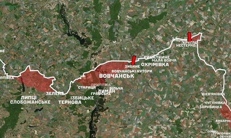 россияне пытаются прорвать государственную границу в Харьковской области — Группировка Объединенных сил