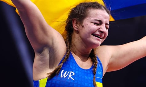 Українська борчиня Анастасія Алпєєва