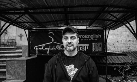 Засновник і режисер Театру Воєнних Дій Алекс Боровенський