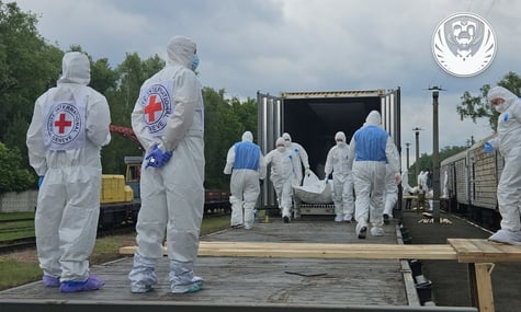 1,200 more bodies returned to Ukraine under repatriation deal