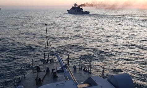 ВМС Украины провели совместные учения с военными США, Румынии и Великобритании