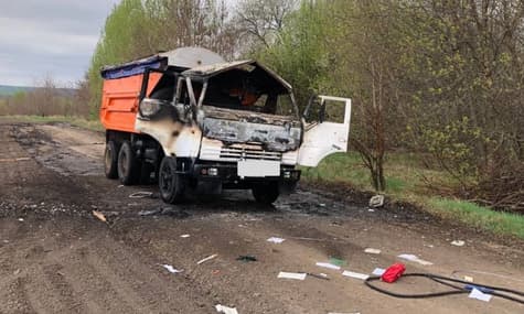 российский дрон атаковал грузовик в Сумской области: водитель погиб