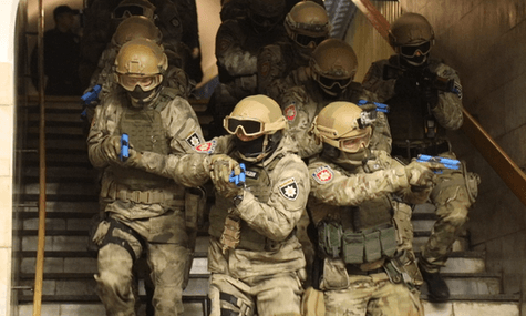 Ukraine's Special Forces Put On a Show for Eurovision