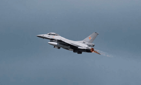У Румунії підіймали F-16 через невідому повітряну ціль