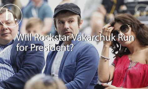 Will He, Won’t He? Rockstar Vakarchuk Leaves Ukraine Guessing His Political Plans