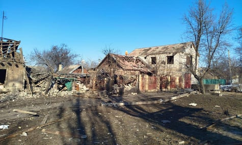 Наслідки російських ударів по Дружківці на Донеччині, 4 лютого 2026 року