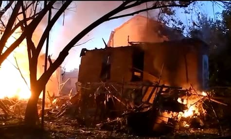 В результате обстрела Николаева ранены 12 человек, разрушены две больницы и школа