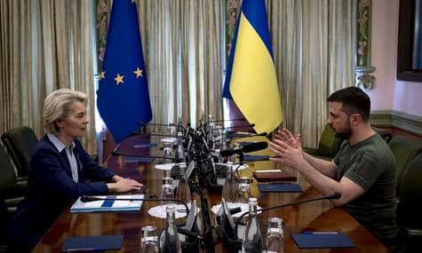 Еврокомиссия подготовит заключение о статусе кандидата Украины в ЕС до конца следующей недели — Урсула фон дер Ляйен