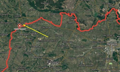 Бойовики обстріляли Золоте-4 біля лінії зіткнення: пошкоджений житловий будинок