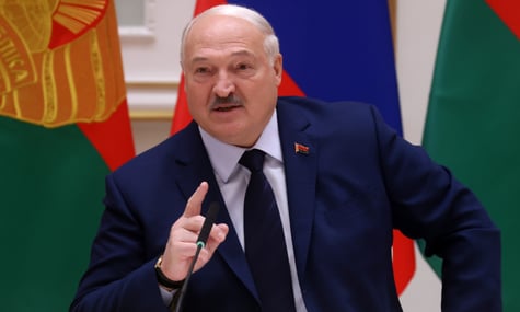 Самопроголошений президент Білорусі Олександр Лукашенко