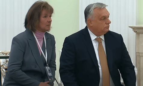 Перекладачка Орбана неправильно переклала йому слова путіна про Україну під час їхньої зустрічі в Москві