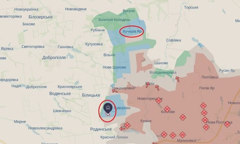 Украинские военные возобновили контроль еще над двумя населенными пунктами возле Доброполья