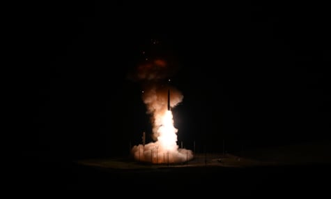 США здійснили тестовий пуск міжконтинентальної балістичної ракети Minuteman III
