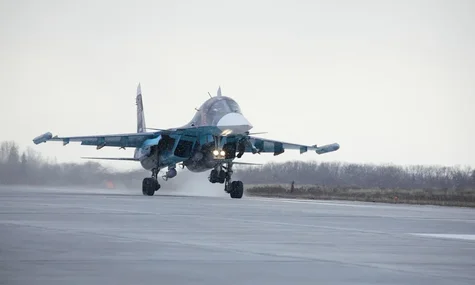 У Повітряних силах повідомили про збиття російського літака. Імовірно, це Су-34
