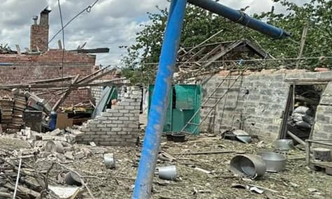 Оккупанты атаковали село в Донецкой области: семь раненых гражданских, среди них — дети