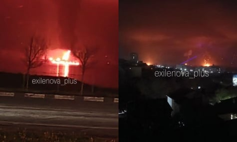 Наслідки атаки на нафтовий термінал у Новоросійську