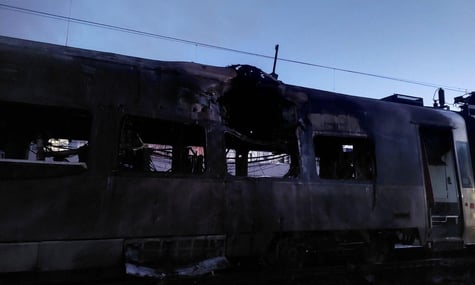 Ночью россияне ударили по парку скоростных поездов «Интерсити+»