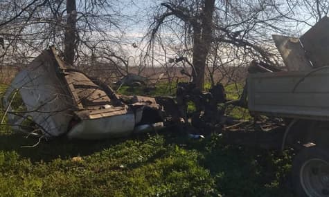 В Херсонской области на мине подорвались энергетики: двое погибших, один раненый — ОВА