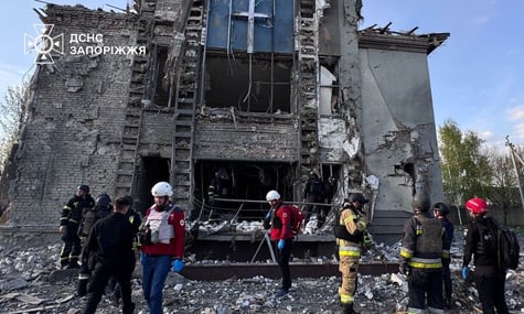 Наслідки російської атаки на Запоріжжя