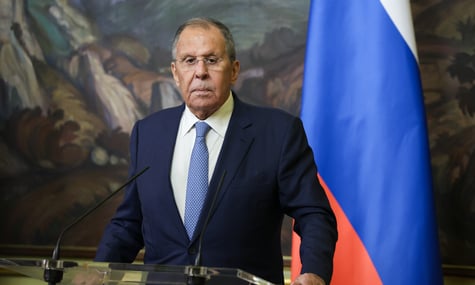 Міністр закордонних справ росії Сергій Лавров Міністр закордонних справ росії Сергій Лавров