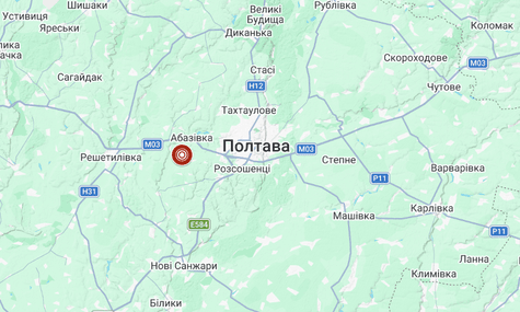 Біля Полтави стався землетрус магнітудою 4,2 бала