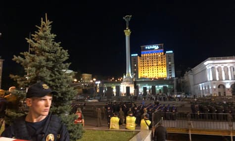 В центре Киева перекрыли движение из-за подготовки ко Дню независимости