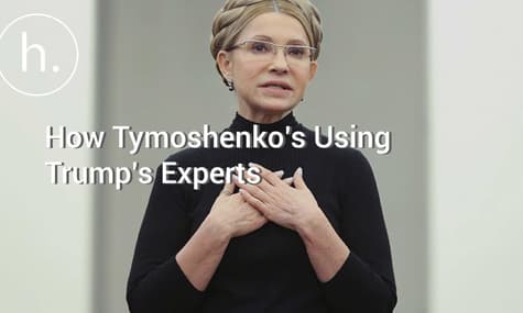 How Ukraine’s Tymoshenko Plans to Win Elections Using Trump’s Experts