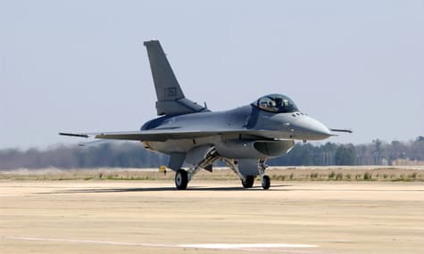 На бельгійській авіабазі загорівся і вибухнув винищувач F-16