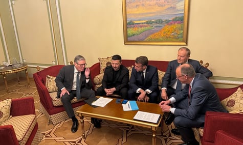 «Готові до перемирʼя з понеділка»: Зеленський та європейські лідери подзвонили Трампу після зустрічі в Києві