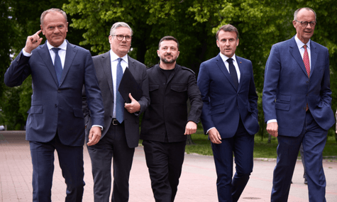 Франція, Німеччина, Польща, Велика Британія й Україна ухвалили спільну заяву щодо необхідності перемир'я