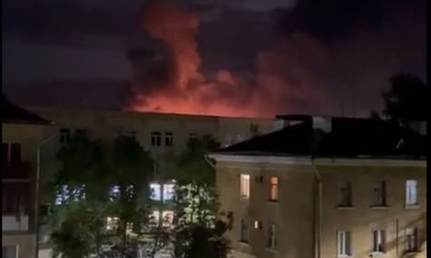 У російському Пскові лунали вибухи в районі аеропорту. Там пошкоджено чотири літаки Іл-76 — ЗМІ